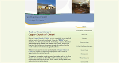 Desktop Screenshot of cooperchurchofchrist.com